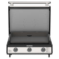 28" Deep Kitchen Griddle in Stainless Steel w/Hood - | Blackstone Products