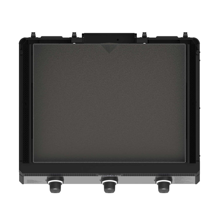 28" Deep Kitchen Griddle in Stainless Steel w/Hood - | Blackstone Products