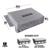 28” Drop - in Griddle Cover - Covers & Carry Bags | Blackstone Products