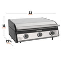28" Drop - in Griddle with Hood - Blackstone Products