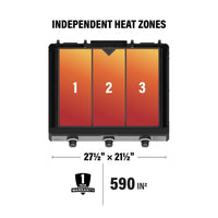 28" Drop - in Griddle with Hood (Natural Gas) - 28" Griddle with Hood | Blackstone Products