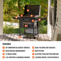28” Griddle Airfryer Combo - | Blackstone Products
