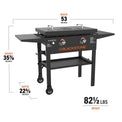 28" Griddle with Hard Cover Bundle - 28" Griddle | Blackstone Products