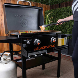 28 inch griddle with hood and front shelf - Blackstone Products