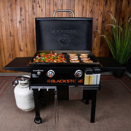 28 inch griddle with hood and front shelf - Blackstone Products