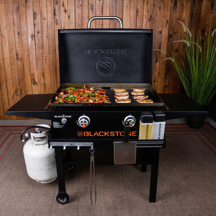28 inch griddle with hood and front shelf - Blackstone Products