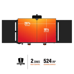 28” Omnivore Griddle with Hard Cover - 28