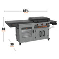 28" XL Griddle Vertical Pellet Smoker Combo - | Blackstone Products