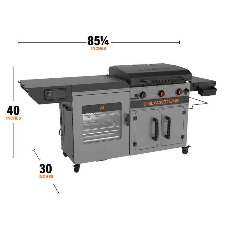 28" XL Griddle Vertical Pellet Smoker Combo - | Blackstone Products