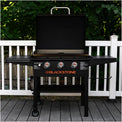 The 28" Griddle with Hood is the perfect centerpiece for your outdoor patio. 