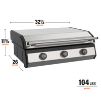 30" Electric Drop - in Griddle - Blackstone Products