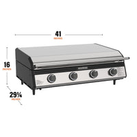 36" Drop - in Griddle with Hood - | Blackstone Products