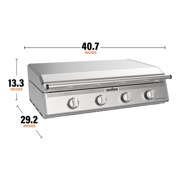 36" Drop-In Griddle with Hood Natural Gas - | Blackstone Products