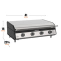 36" Drop - in Griddle with Hood (Natural Gas) - | Blackstone Products