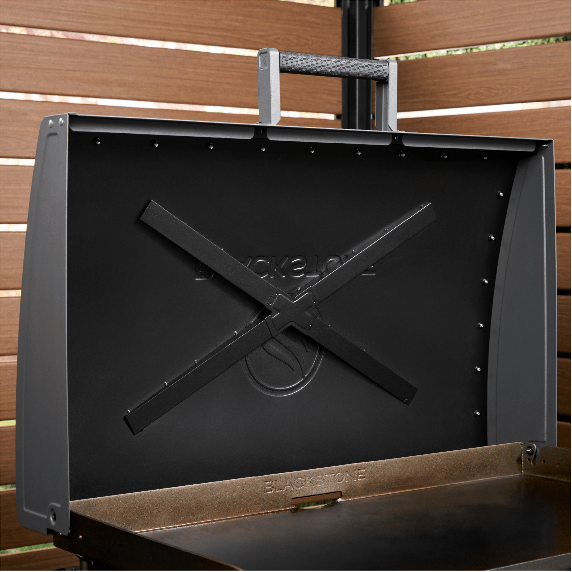 'X' Brace Hood