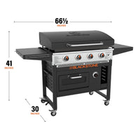 36" Griddle Pizza Oven Airfryer Combo - Griddles with Air Fryer | Blackstone Products