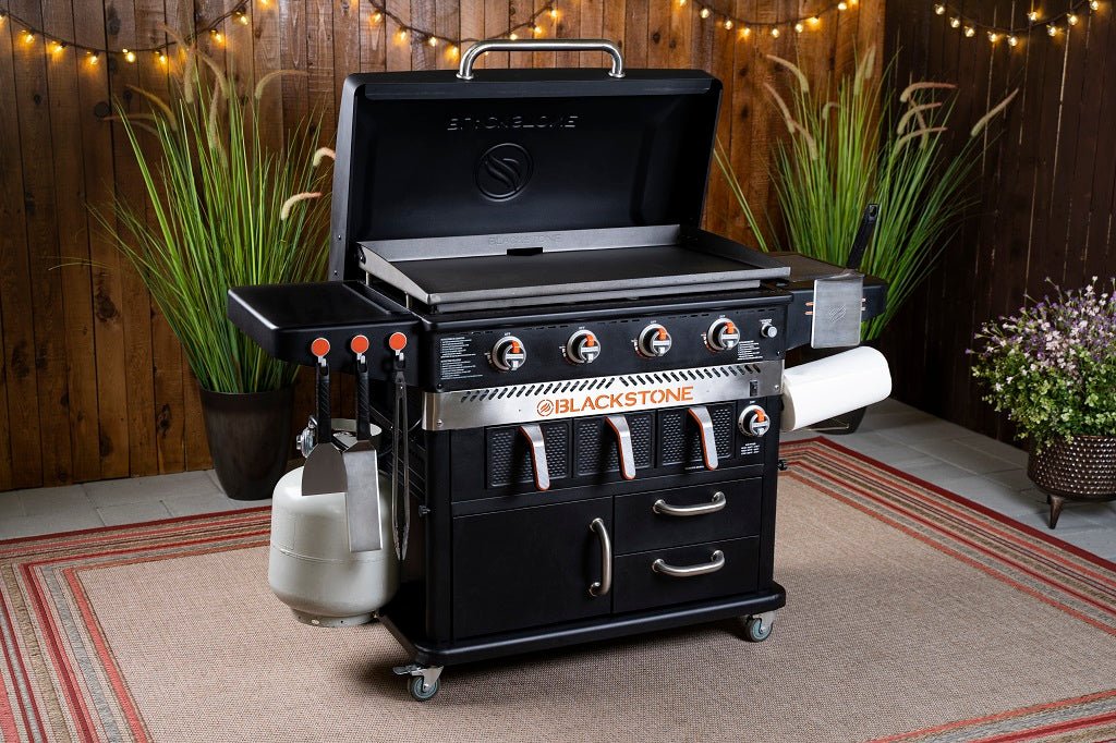 Blackstone Patio 36” Cabinet Griddle w/Air Fryer and Deluxe Tool Kit