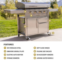 36" Griddle with Cabinet - Blackstone Products