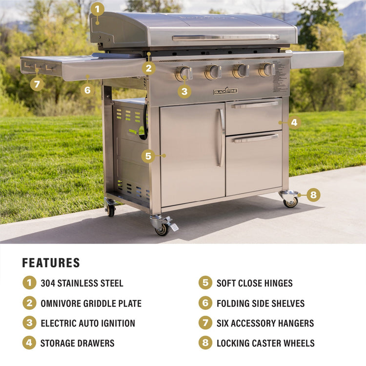 36" Griddle with Cabinet - Blackstone Products