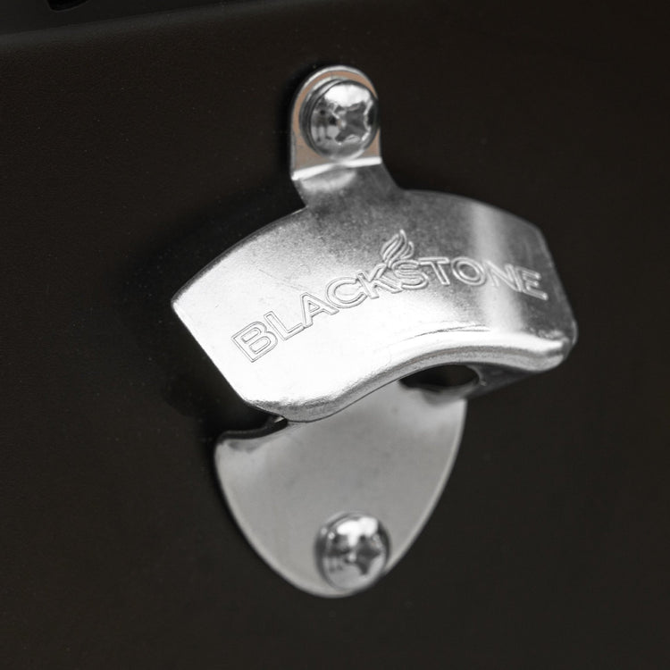 The bottle opener is perfect for entertaining. 