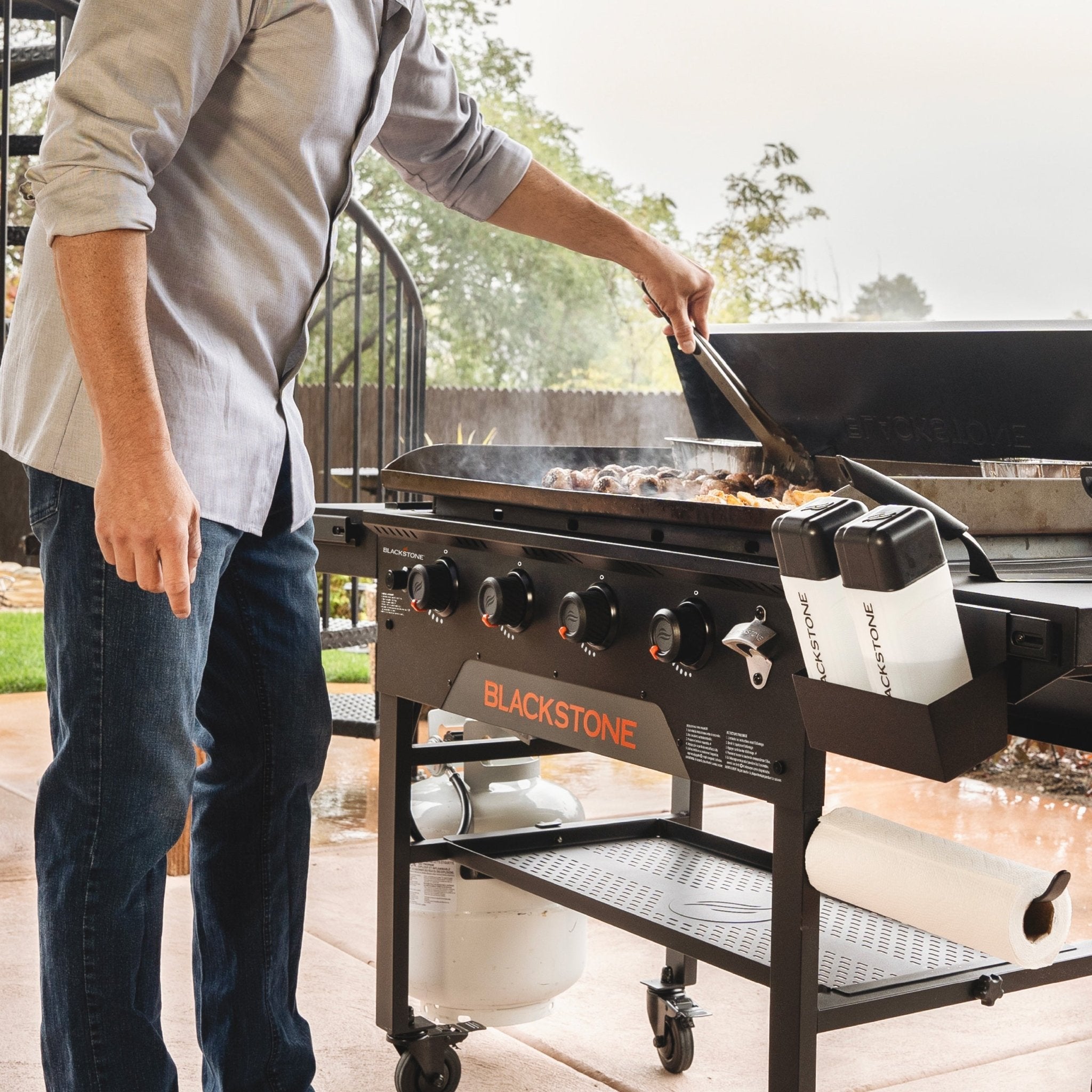 Blackstone Grill Combo Blackstone Smoker Box Grill Box 36 Inch