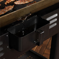 The Rear Grease Management makes it easy to cleanup by directing grease and food debris to the back of the griddle into the grease cup. 