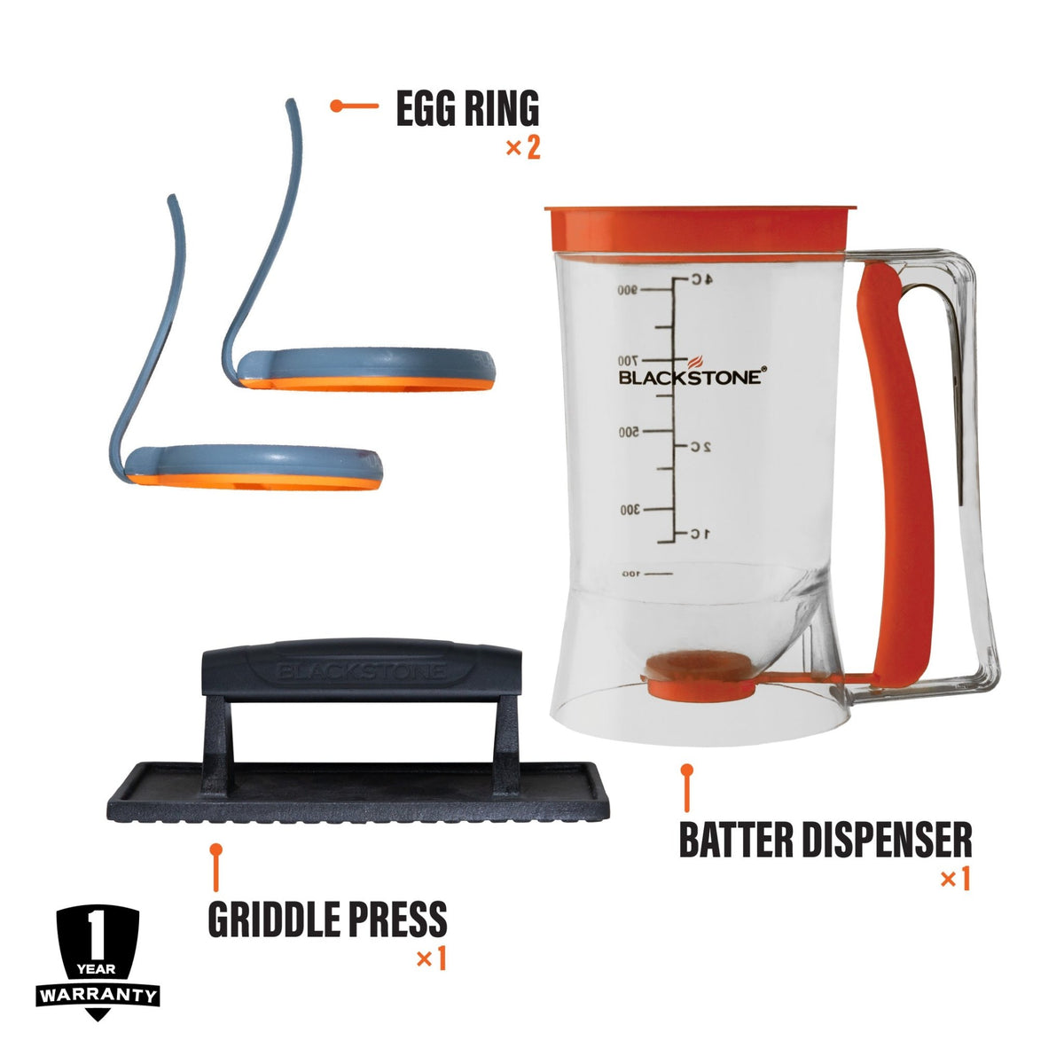 4 Piece Professional Breakfast Kit – Blackstone Products