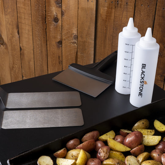 5 Piece Griddle Essentials Toolkit