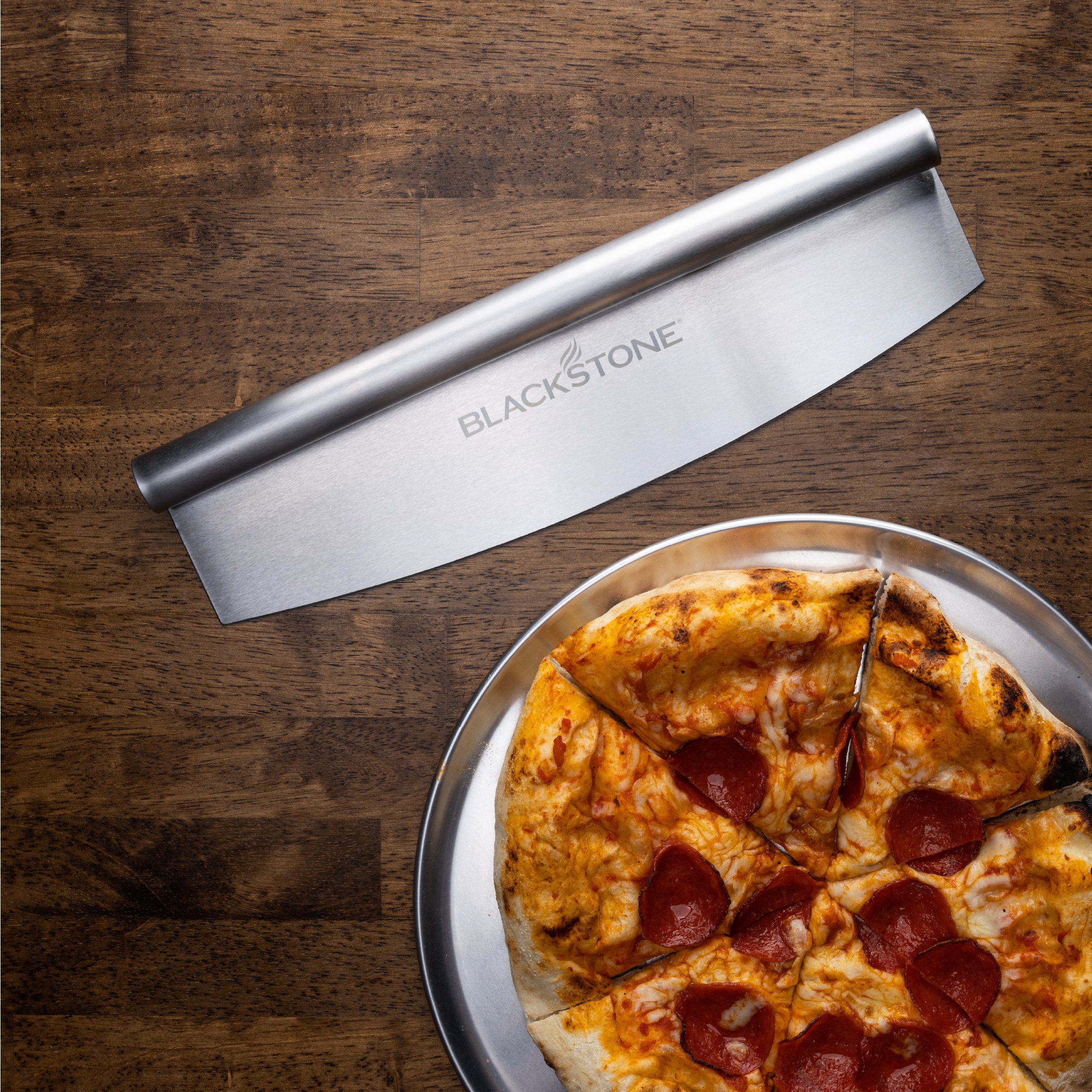Stainless Steel Pizza Rocker – Blackstone Products
