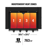 36" Drop-In Griddle with Hood Natural Gas