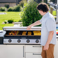 36" Drop-In Griddle with Hood Natural Gas