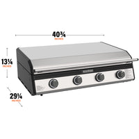 36" Drop-In Griddle with Hood Natural Gas