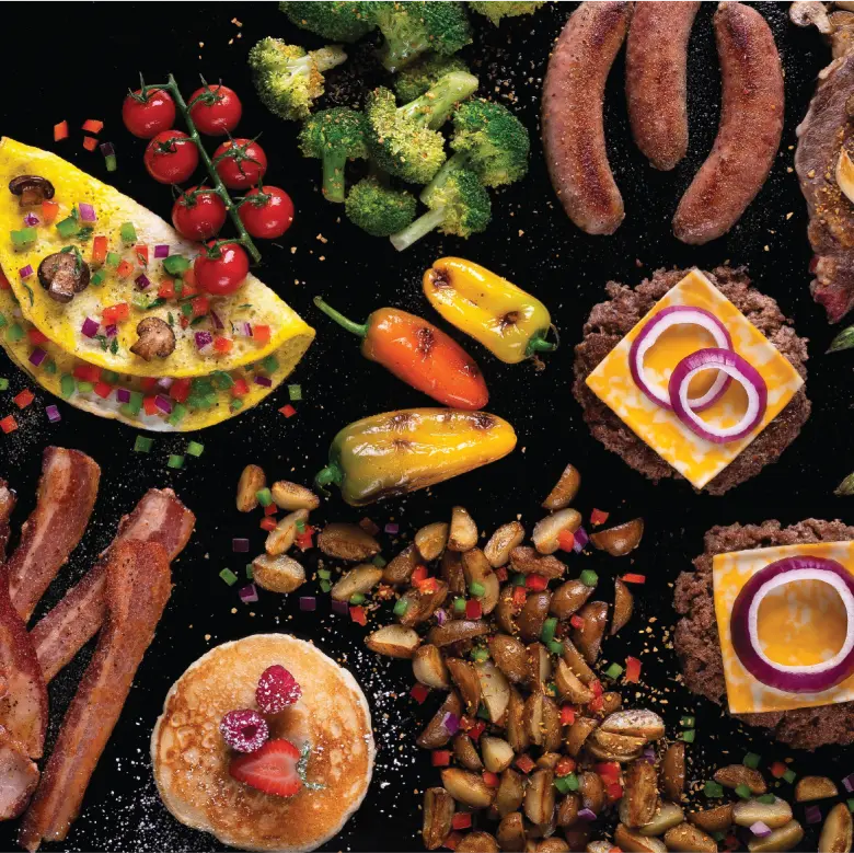 Breakfast, Lunch, and Dinner