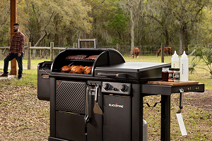 Culinary 22" XL Griddle Pellet Grill Combo