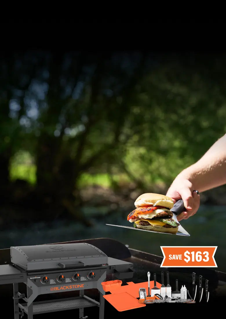 <p class="hdg">iron forged 36" griddle bundle</p>