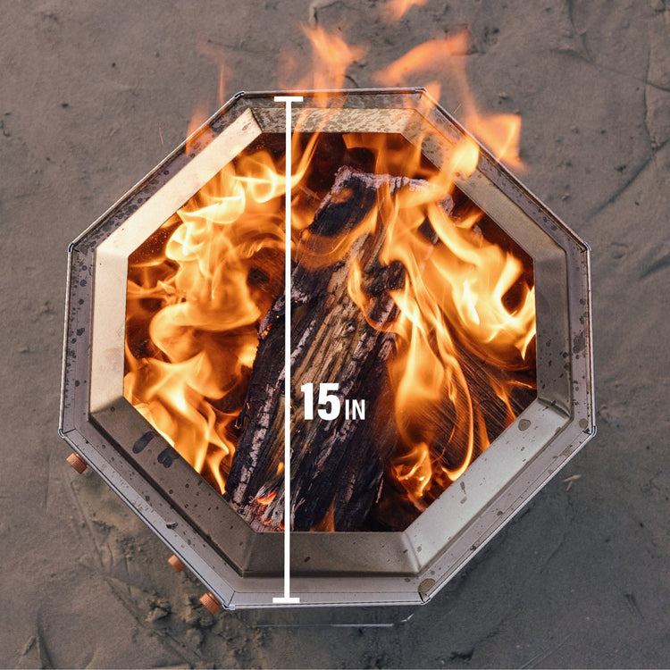 Adventure Ready 15" Smokeless Fire Pit - | Blackstone Products