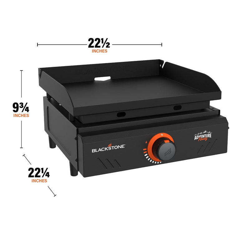 Adventure Ready 17" Tabletop Griddle - 17" Griddle | Blackstone Products