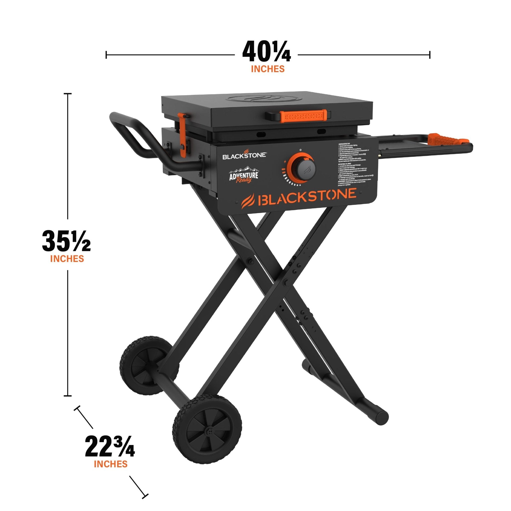 Adventure Ready 17in Griddle with Flexfold Legs – Blackstone Products
