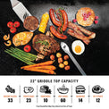 Adventure Ready 22” Griddle with Hood and Stand - 22" Griddle | Blackstone Products