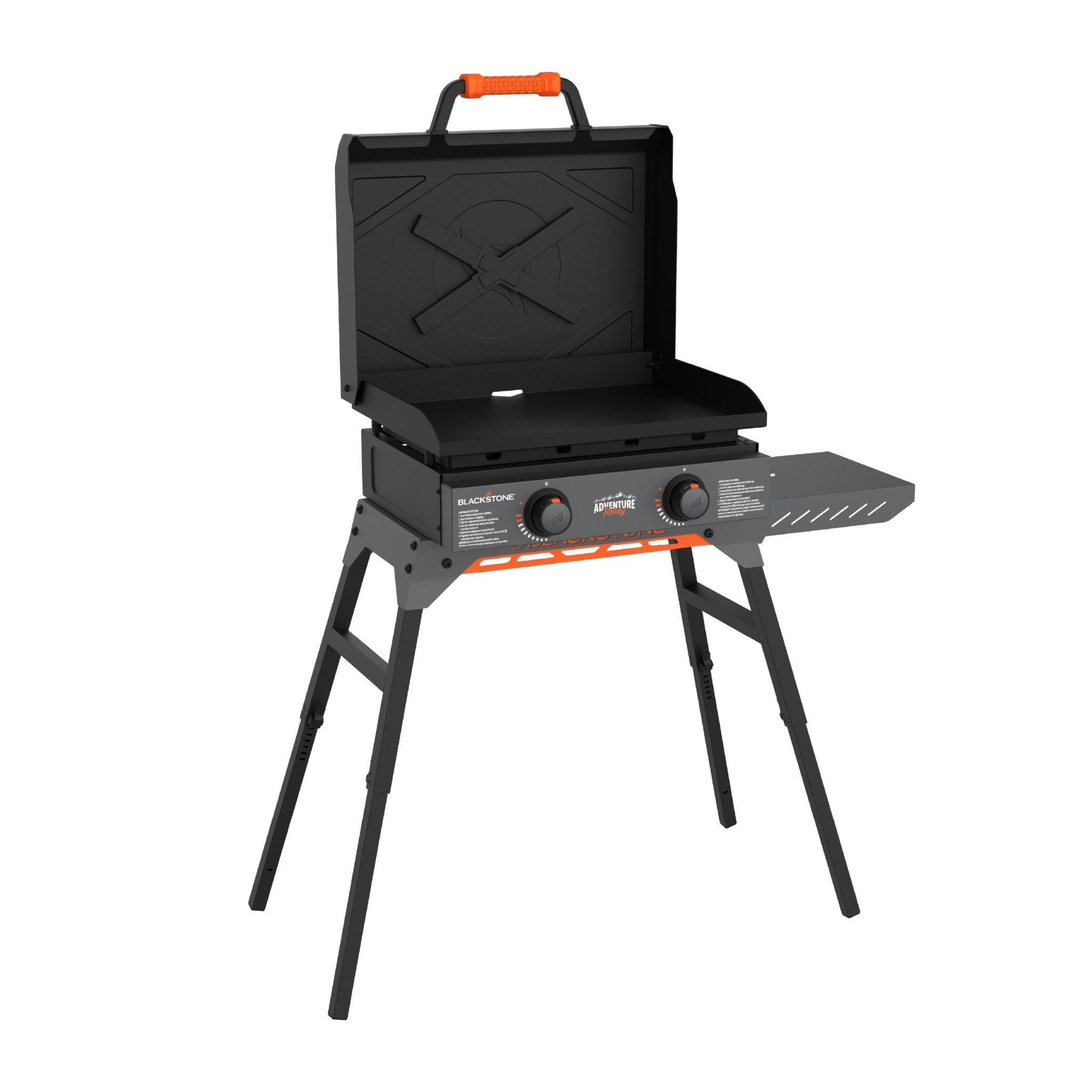 Adventure Ready 22” Griddle with Hood and Stand – Blackstone Products