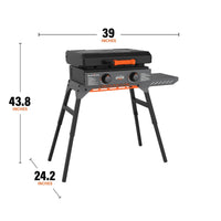 Adventure Ready 22” Griddle with Hood and Stand - 22" Griddle | Blackstone Products