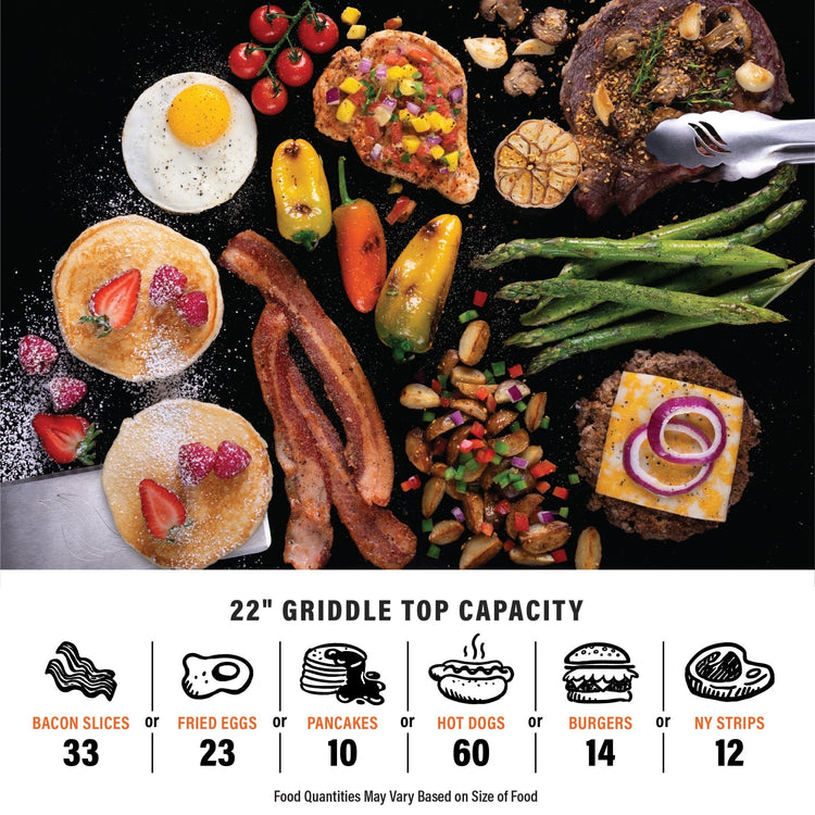 Adventure Ready 22" Griddle with Stand - | Blackstone Products