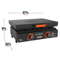 Adventure Ready 22” Tabletop Griddle with Hard Cover - 22" Griddle | Blackstone Products