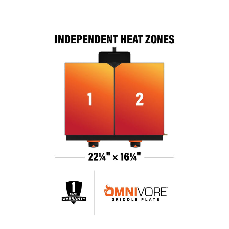 Adventure Ready 22” Tabletop Griddle with Hard Cover - 22" Griddle | Blackstone Products