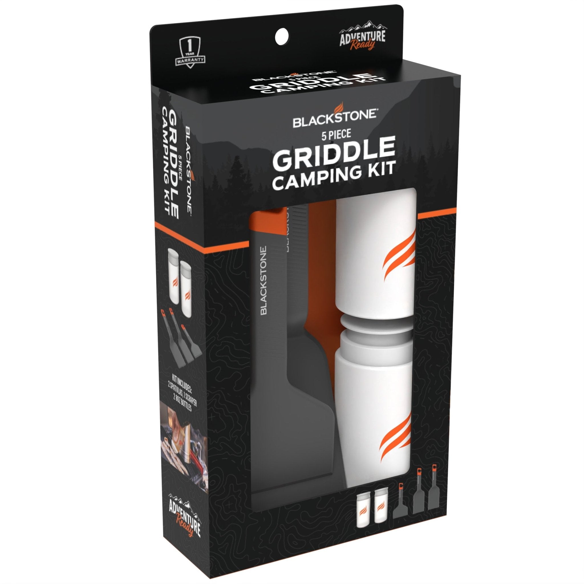 Adventure Ready 5 Piece Griddle Camping Kit - | Blackstone Products