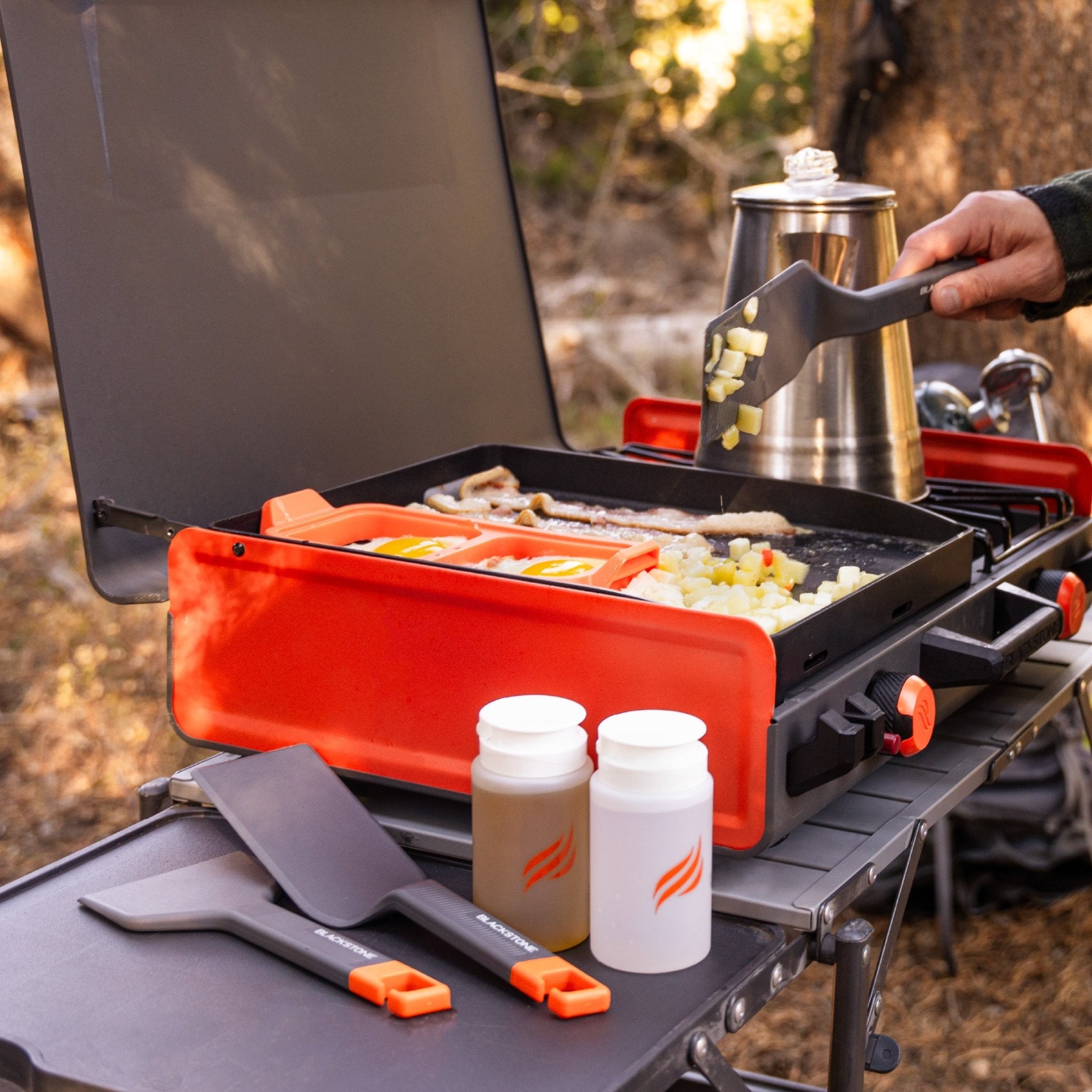 Adventure Ready 5 Piece Griddle Camping Kit - | Blackstone Products