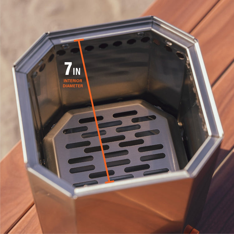 Adventure Ready 7" Smokeless Fire Pit - Blackstone Products