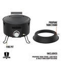 Adventure Ready Propane Fire Pit - | Blackstone Products