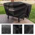 The included soft cover is water resistance and includes side buckles to keep it secure to your griddle. 