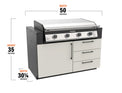 Blackstone 50" Outdoor Kitchen Module with 36" Drop - in Griddle - Blackstone Products